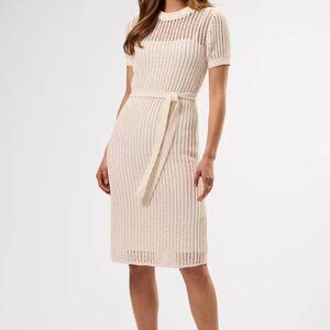 Amour Vert Crochet T Shirt Dress size medium